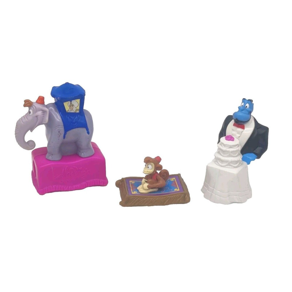 Vintage 1995 McDonalds Happy Meal Toys Aladdin Viewer 40th Anniversry Disneyland